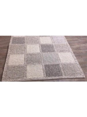 Eko Rugs Eko Halı Jade Marjory Natural Kazak Örgü Desenli El Dokuma Örgü Halı