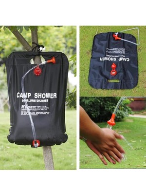 K-Yonlineticaret 20 Litre Solar Isıtıcılı Kamp Duş Torbası