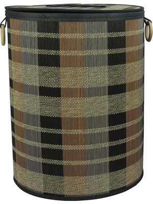 Belirtilmemiş Karışık Renkli Bambu Sepet L 40*52
