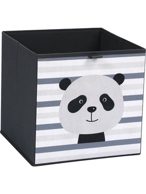 Koçtaş Panda Desenli Kutu 27x27 cm