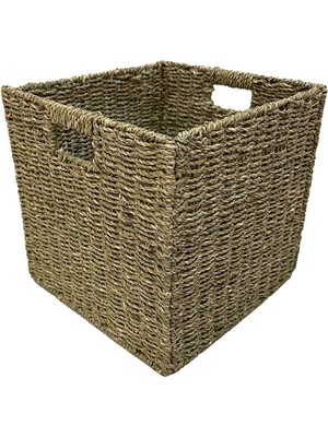 Belirtilmemiş Seagrass Katlanabilir Sepet 30*30*30