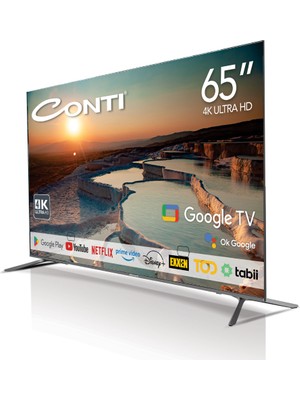 Conti CT65GT300U 65" 4K UHD Frameless Google Tv