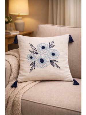 Ecem Home 2'li Punch Kırlent Kılıfı