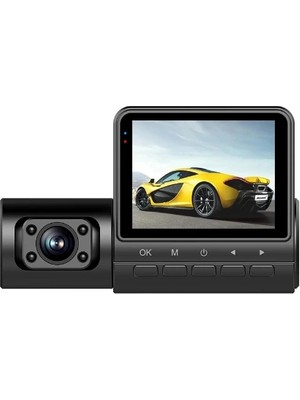 K-Yonlineticaret M80 3 Lens Araç Kamerası