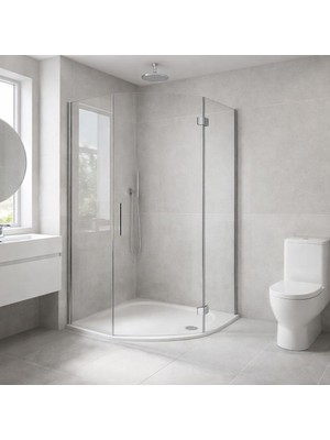 Hygge Süper Ince Flat Oval Duş Teknesi