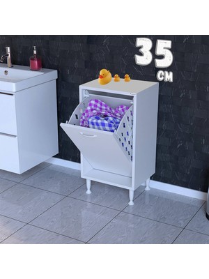 modilayn Söke Çamaşır Sepetli Çok Amaçlı Düzenleyici Dolap 14 Farklı Ölçü Seçenekleri ile
