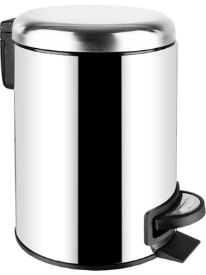 Noble Life 5 Lt Paslanmaz Pedalı Yavaş Kapanır Çöp Kovası