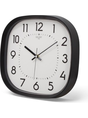 Galaxy D-221-K-1 Premium Duvar Saati 31 cm Beyaz