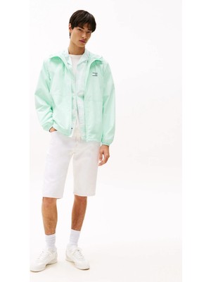 Tommy Hilfiger Erkek Yeşil Tommy Hilfiger Tjm Chıcago Wındbrea, L6V Yeşil Erkek Ceket