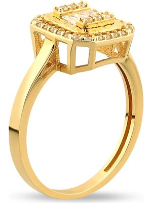 Şehrin Kuyumcusu Altın Baget Yüzük