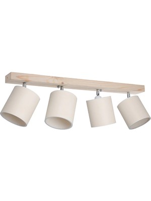 Modelight Porte 4Lü Naturel Kasa Krem Şapka