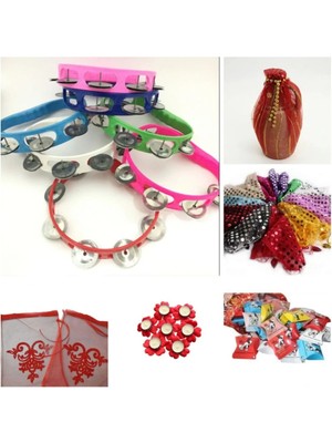 Evsay Kına Gecesi Kına Malzemeleri Kına Seti 345 Parça Kına Gecesi Seti