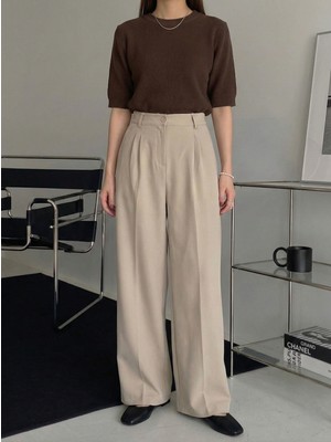 Miostil Ön Pile  Detay Palazzo Pantolon-Taş