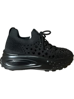 Orijinal Guja 311 Ortopedik Dolgu Topuklu Taşlı Spor Ayakkabı