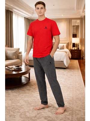 Polo Republica Kısa Kol Erkek Pijama Takım 3416