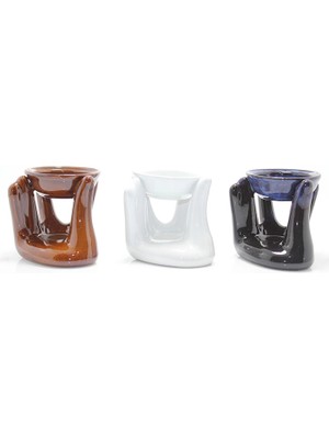 El Tasarımı Seramik Buhurdanlık ALK1136