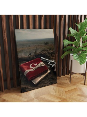 3D Kanvas Tablo - Yüksek Kalite - Kalın Çıta