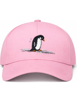 SF Collection Nihilist Penguen Nakışlı Basic Unisex Spor Şapka