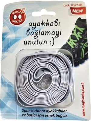 Magic Locks Akıllı Bağcık Yassı