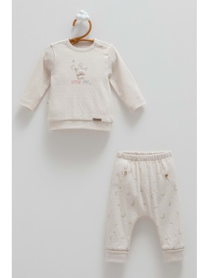 Caramell All Tıme Boy Bisiklet Yaka Alt Üst Takım - Gri - 56-62 cm Gri