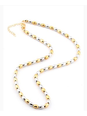 Paslanmaz Çelik Taşlı Dikdörtgen Plaka Kolye