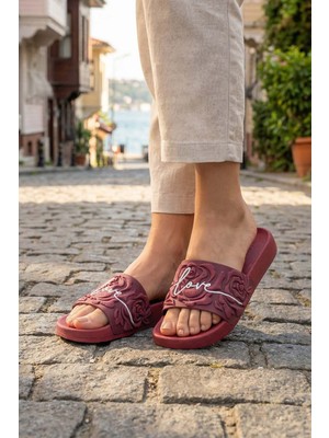 Gezer Kadın Yazlık Rahat Taban Ev Bahçe Günlük Terlik