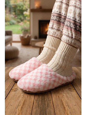 Gezer Kadın Kışlık Ev Bahçe Gondol Rahat Taban Terlik