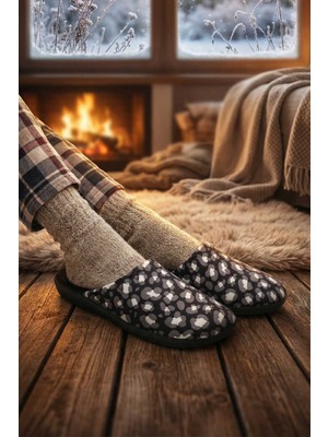 Gezer Kadın Kışlık Rahat Taban Ev Bahçe Terlik