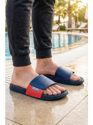 Gezer Erkek Yazlık Eva Islak Zemine Uygun Günlük Ev Bahçe Havuz Banyo Terlik