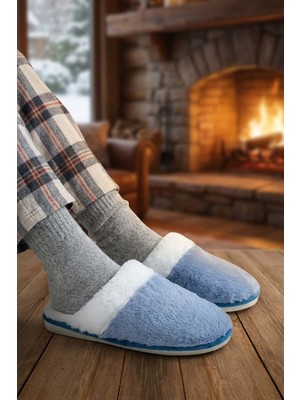 Gezer Kışlık Ev Içi Kadın Terlik