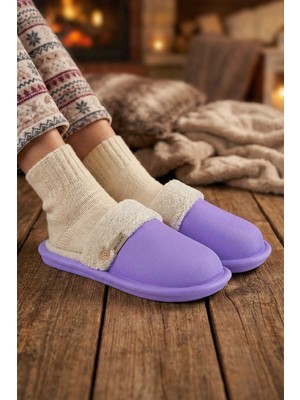 Gezer Kışlık Kadın Islak Zemin Terlik