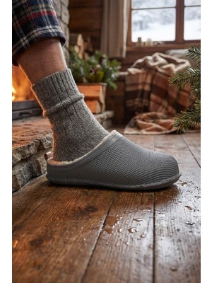 Gezer Kışlık Islak Zemin Erkek Terlik