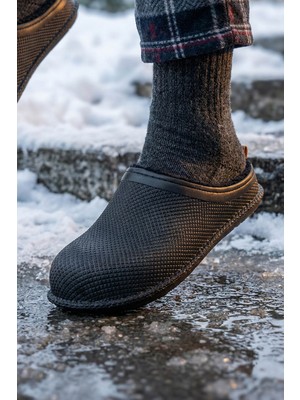 Gezer Kışlık Islak Zemin Erkek Terlik