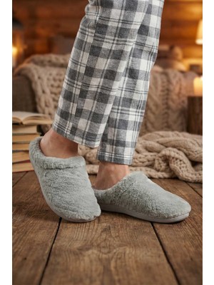 Gezer Kadın Kışlık Rahat Taban Ev Bahçe Gondol Terlik