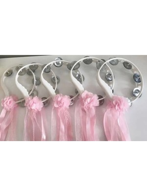 Evsay 5 Adet Tef Kına Gecesi Kına Malzemesi Lazer Güllü Kurdaleli Tef