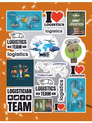 Hediyene Bak Lojistik Sticker Seti | Laptop Ajanda Notebook Tablet Telefon Defter Etiket Bullet Journal