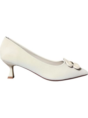 Orijinal Guja 485-5 Ortopedik Satenli Bayan Stiletto