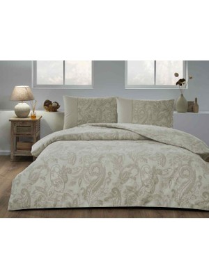 Özdilek Nevresim Takımı  Kıslık Çift Kişilik  Bej Nostalgıc