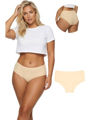 New Lilla 308-1 Yüksek Bel Kadın Dikişsiz Lazer Bato Külot