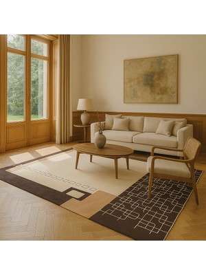 Agkhome Modern M008 %100 Yün Parça Halı 170x243 Cm