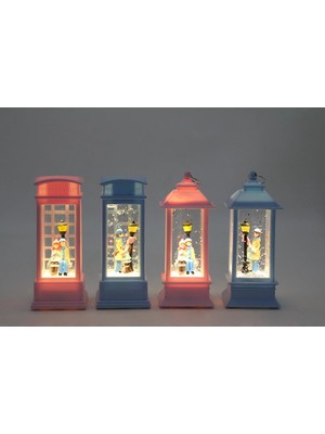 Kış Masalı Işıklı Kar Küresi ALK3394