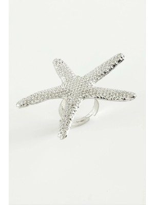 Deniz Yıldızı Metal Yüzük Nemere