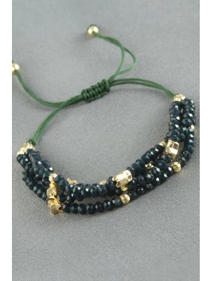 4'lü Karışık Kristal Bileklik Nemere