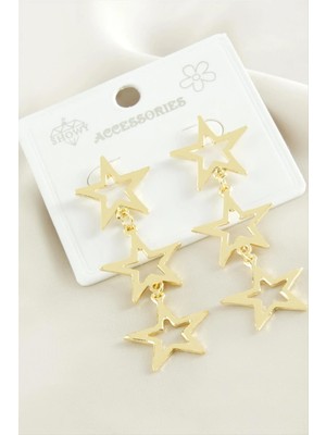 Yıldız Metal Küpe Nemere