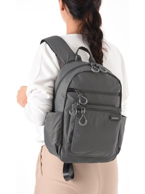 Rky Serenity Sanmorris Unisex Suya Dayanıklı Paraşüt Kumaş 4 Bölmeli Laptop Bölmeli Günlük Kullanım Sırt Çantası