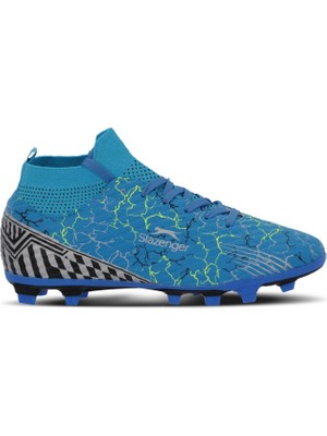 Slazenger Corner Erkek Krampon Saha Saks Mavi Futbol Ayakkabısı