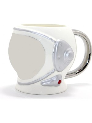 Uzay Temalı Porselen Kupa Bardak Nemere