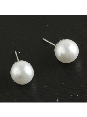 Top Incili Küpe 10 mm Nemere