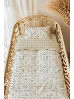 Tba Collection Bebek Boy Nevresim Takımı - 100x150 cm - Forest Tales