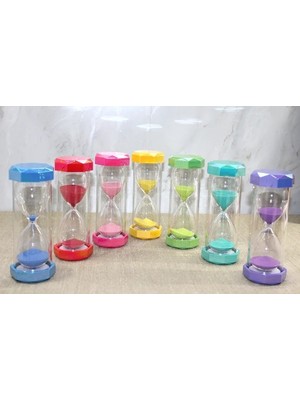 Plastik Çerceveli Renkli 30 Dk Kumsaati ALK4565 Nemere